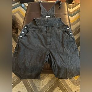 Old Navy Black Overalls, Size 18.